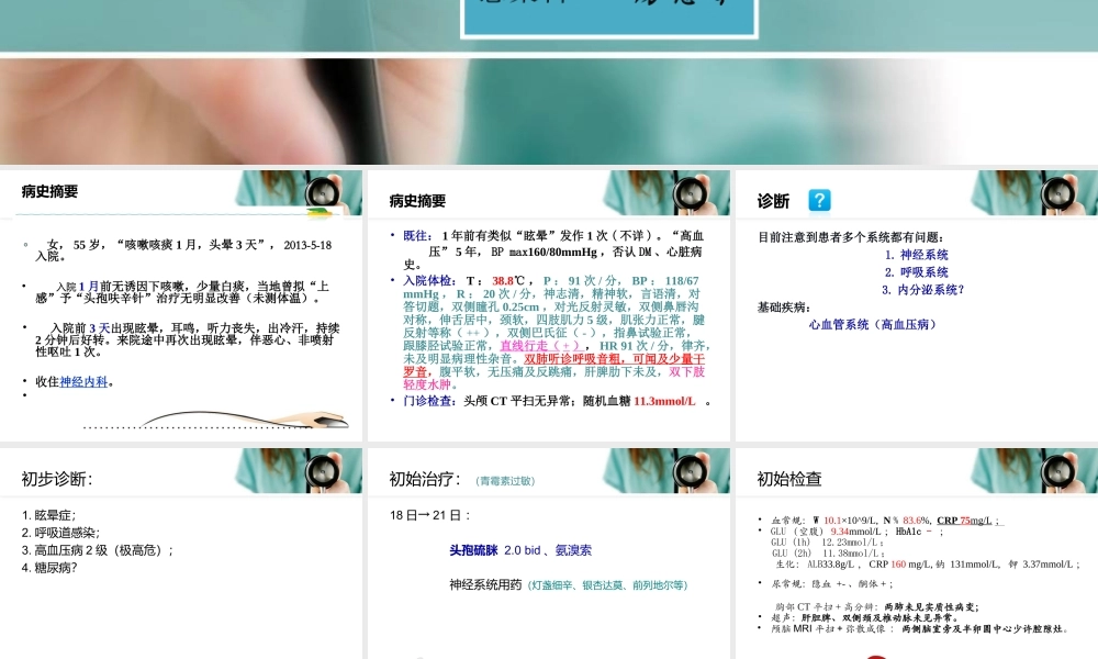 感染病例分享.ppt