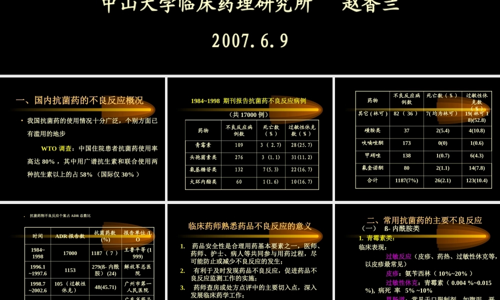 抗菌药不良反应机理及其防治基本原则.ppt