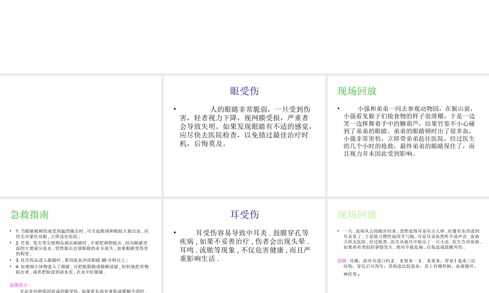 日常受伤的急救.ppt