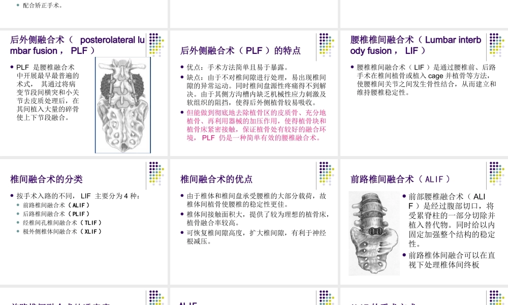 腰椎融合术.ppt