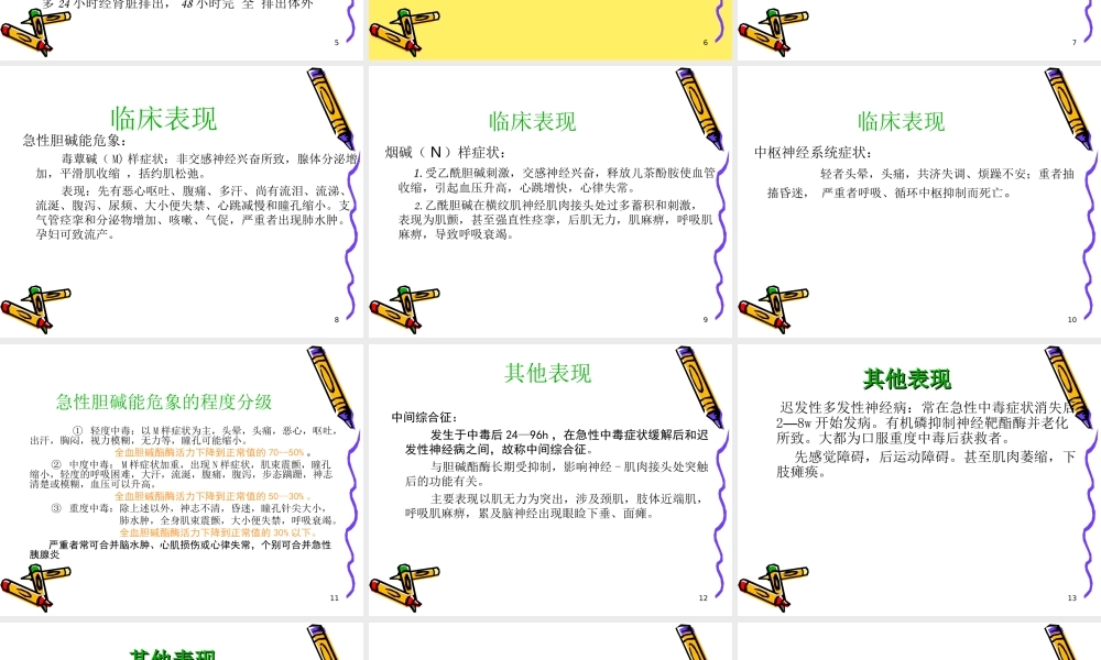 急性有机磷中毒详解.ppt