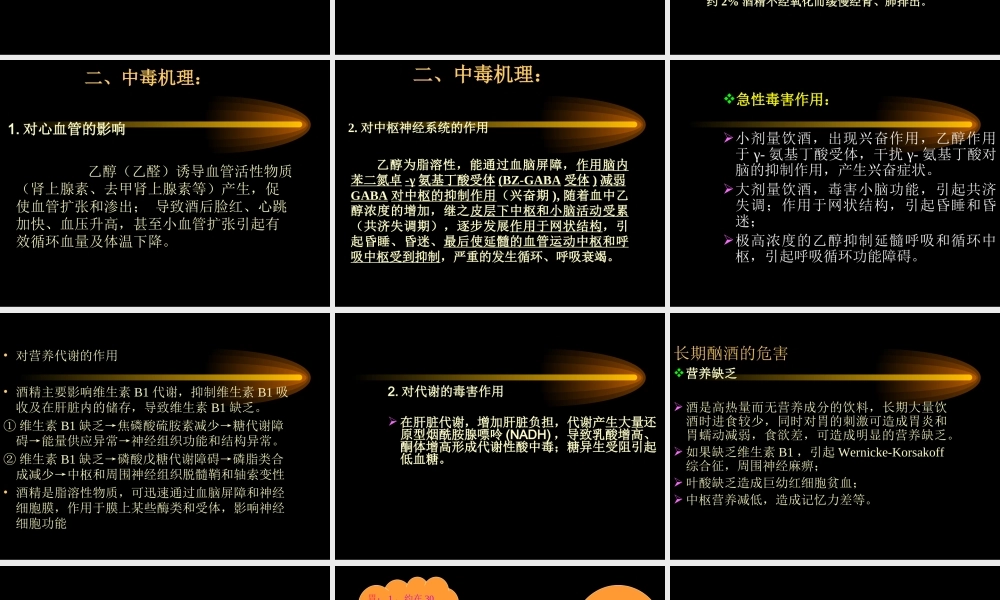 急性酒精中毒概论.ppt