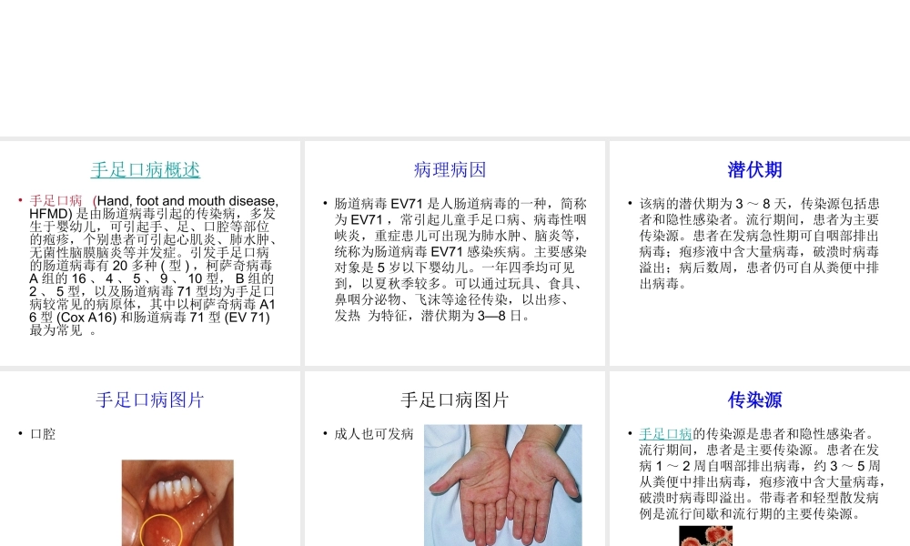 手足口病防治汇总.ppt