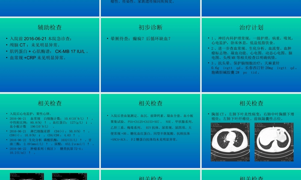 晕厥教学查房.ppt