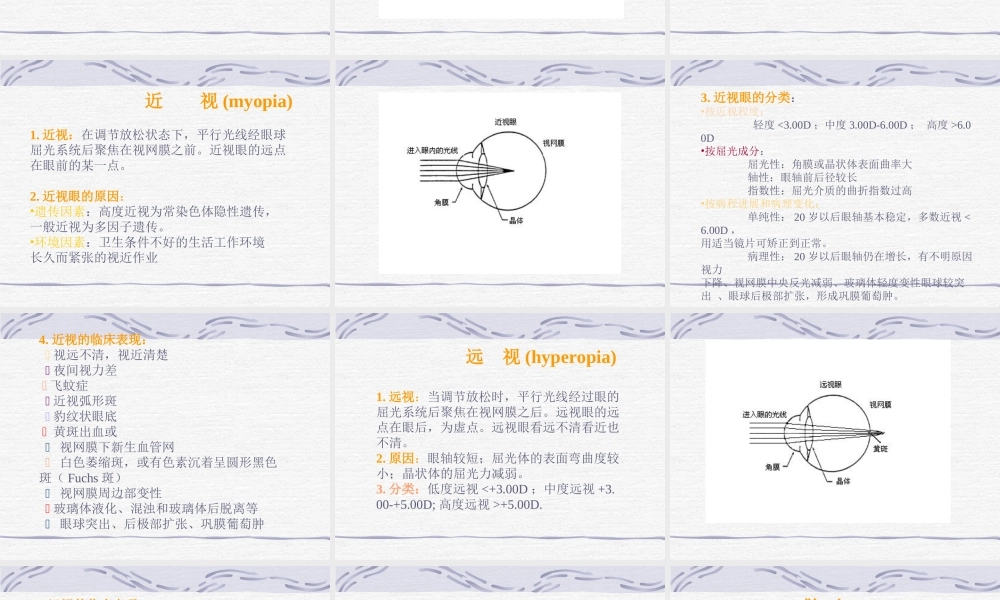 屈光手术及进展剖析.ppt