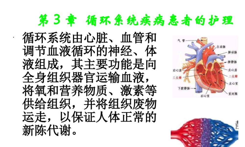循环系统常见症状2.ppt