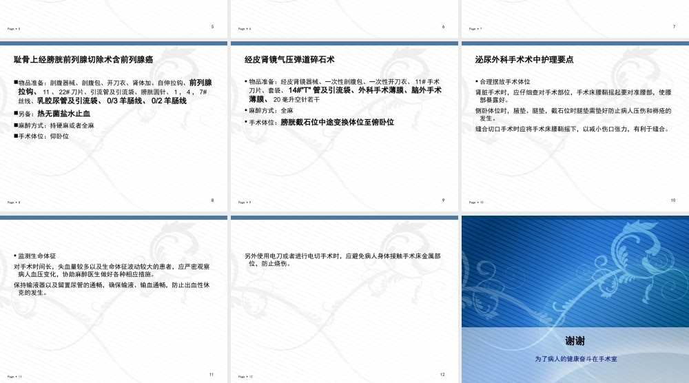 常见泌尿外科手术配合要点.ppt