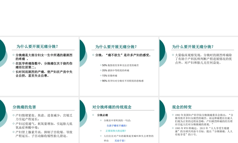 怎样开展好无痛分娩9.ppt