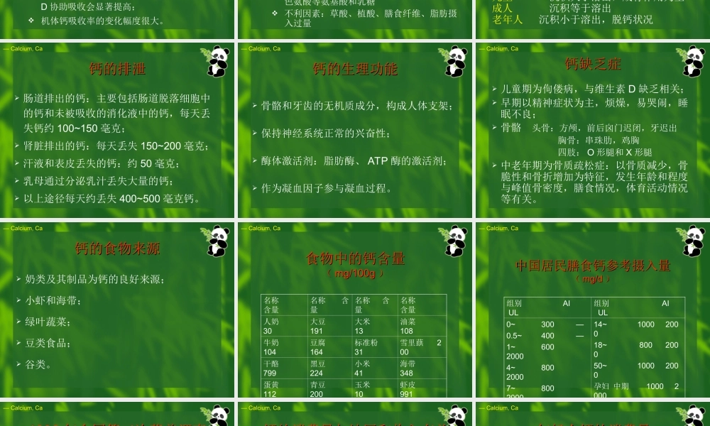 常量元素的营养价值讲稿.ppt