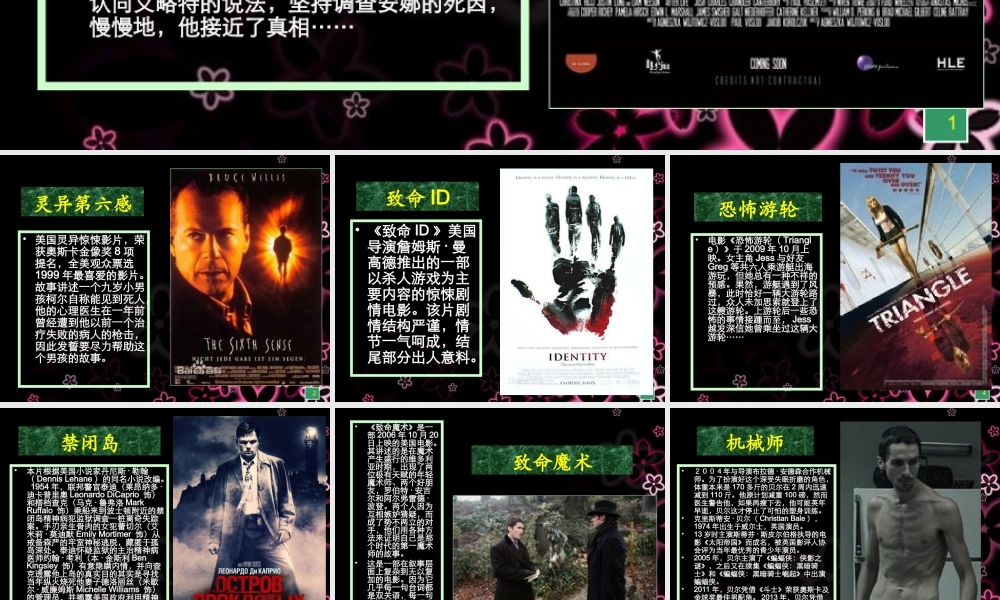 最费脑筋的电影.ppt