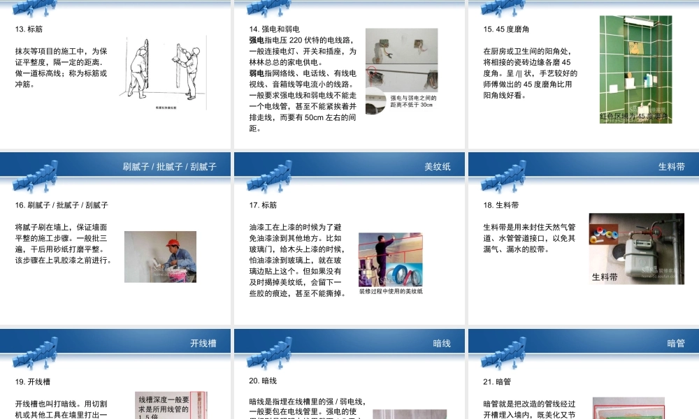 常见装饰术语解释.ppt