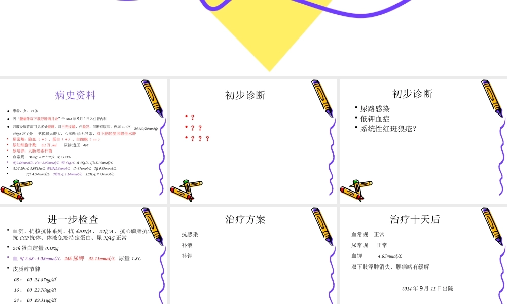 库欣病-例-讨论20151024.ppt