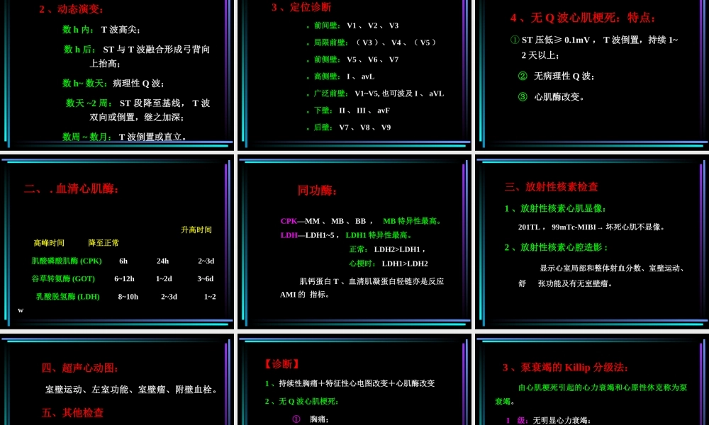 急性心肌梗死归纳.ppt