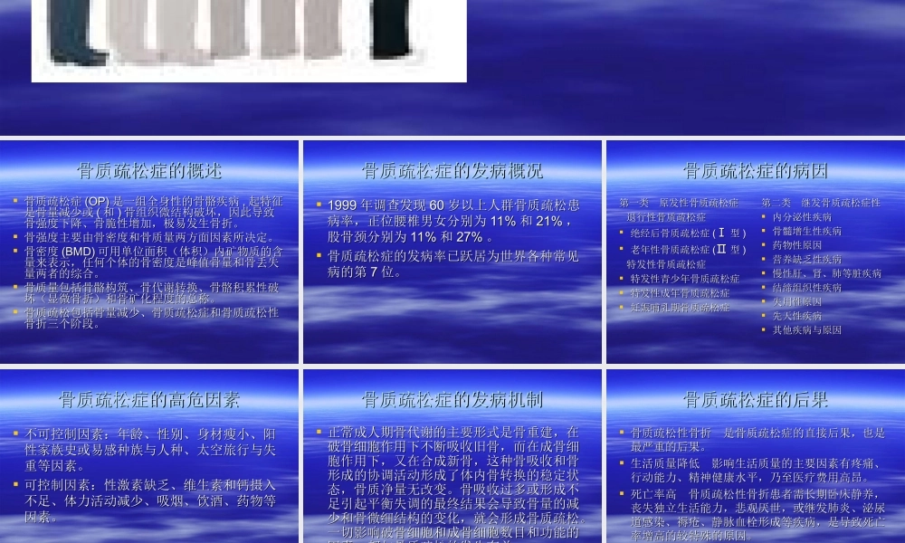 张启富-骨质疏松症.ppt