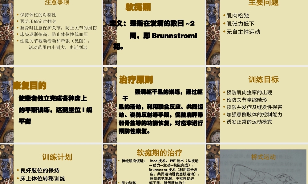 早期、软瘫期康复.ppt