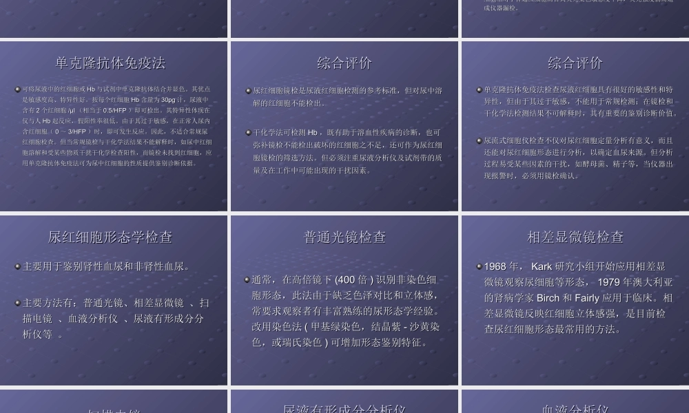 尿液红细胞及形态.ppt