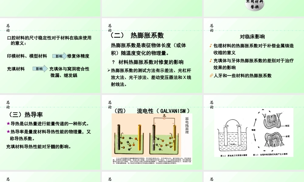 总论熔点和凝固点在口腔内使用的材料例如印模材料.ppt