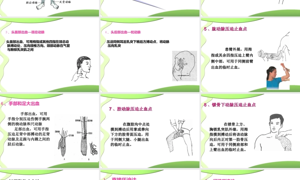 急救与防护秦志均.ppt