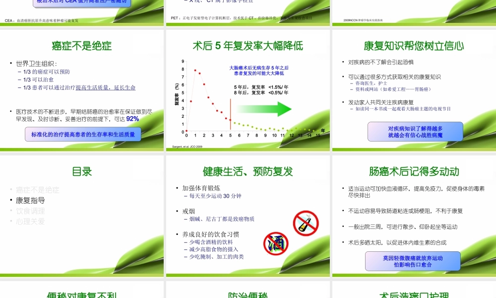 大肠癌康复篇.ppt