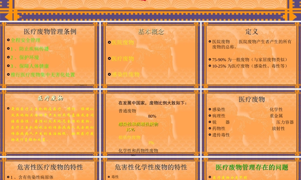 医院废物分类及收集..ppt