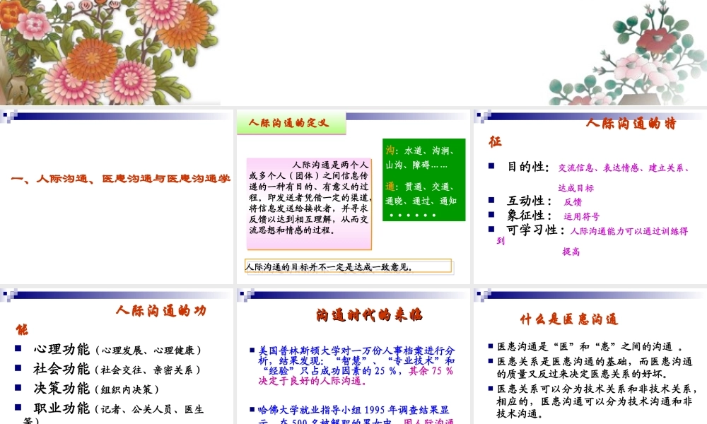 医患沟通学概论.ppt