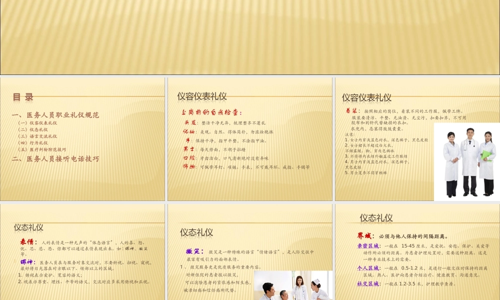 医务人员礼仪规范精讲.ppt