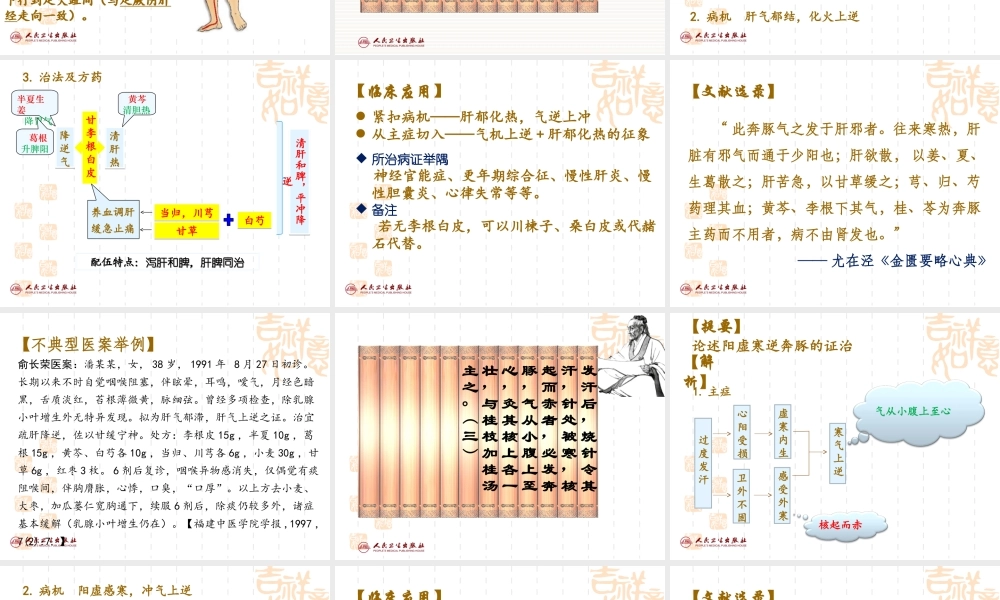 奔豚气病脉证治第八.ppt