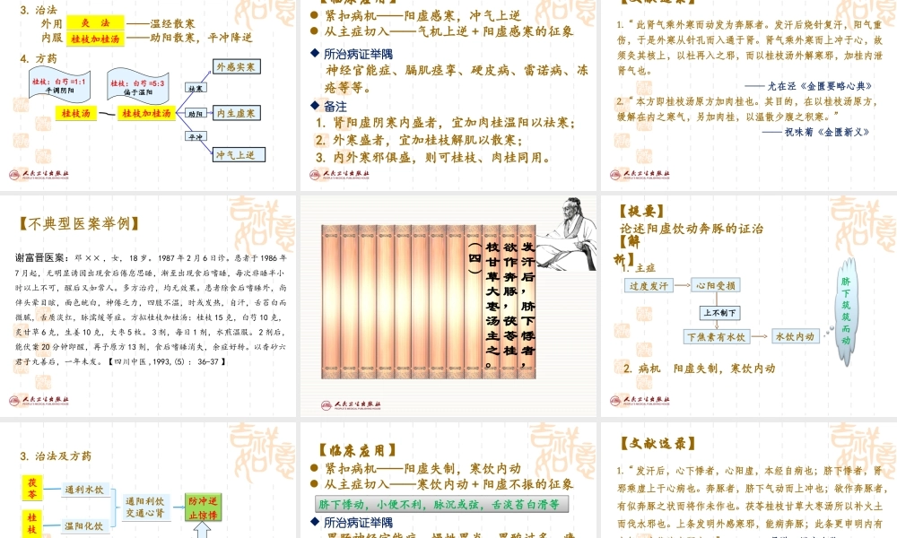 奔豚气病脉证治第八.ppt