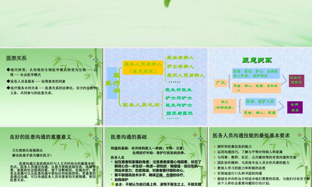医务人员沟通技巧.ppt