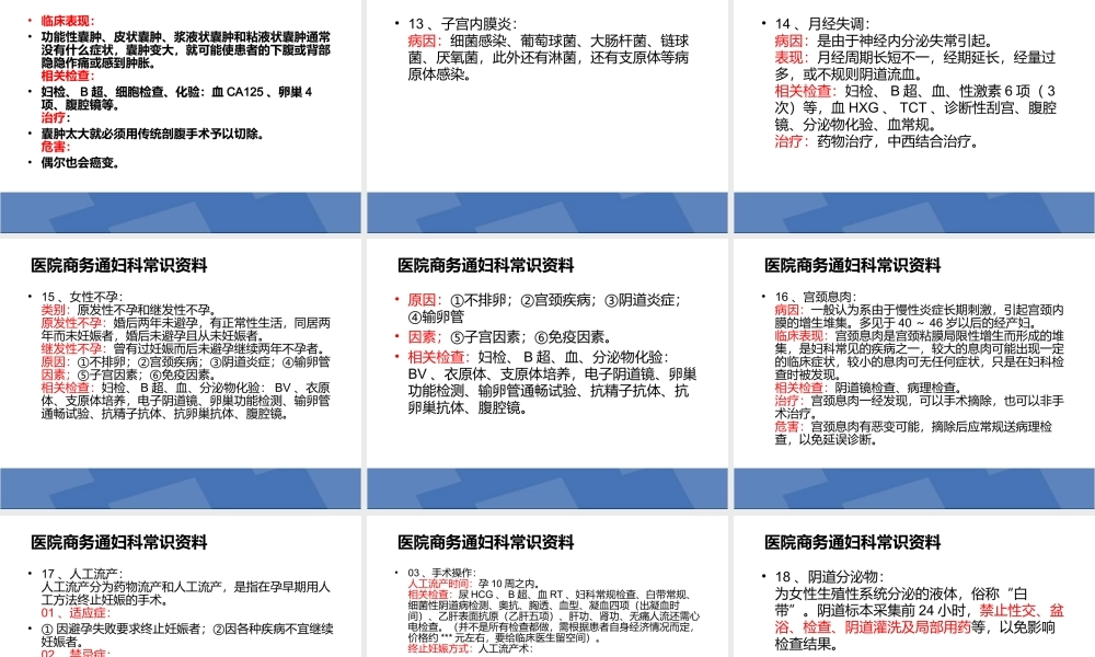 医院商务通妇科常识资料.ppt