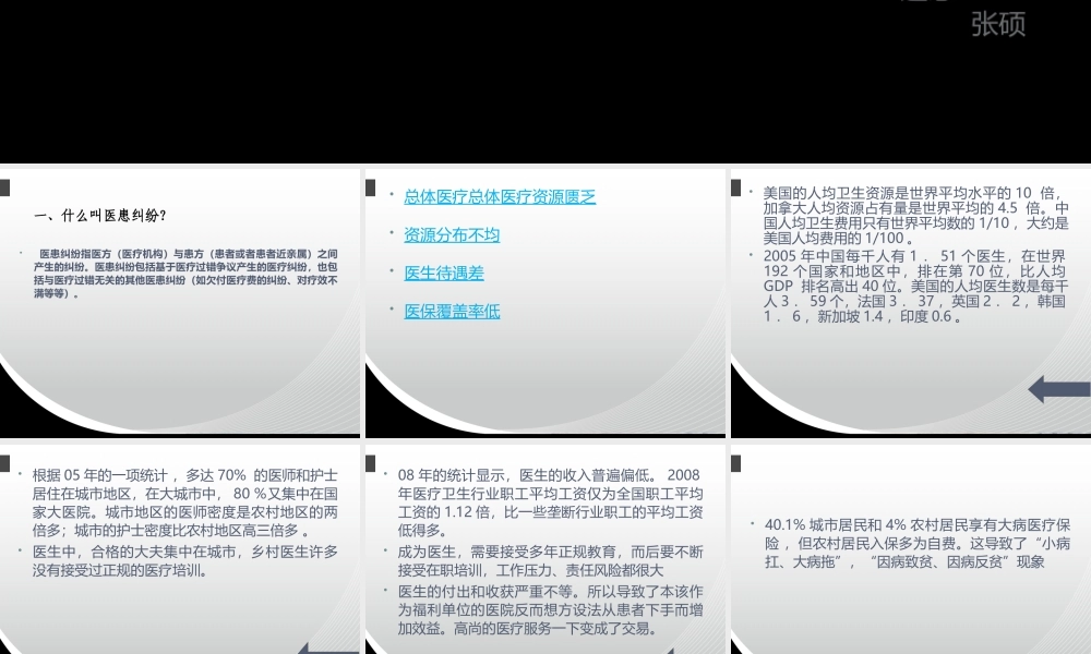 医患纠纷(毛概).ppt