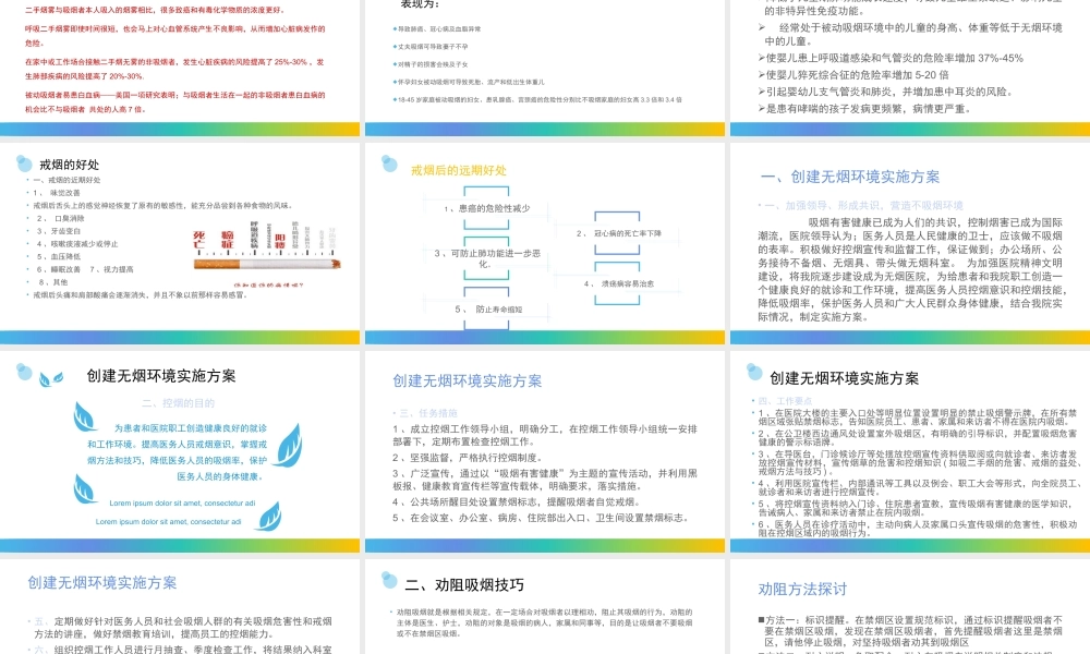 创建无烟医院.pptx