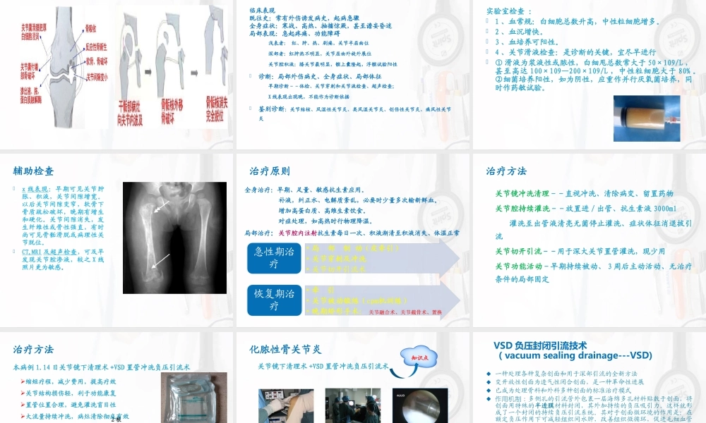 化脓性关节炎查房.ppt