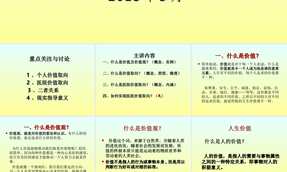 医院价值取向.ppt