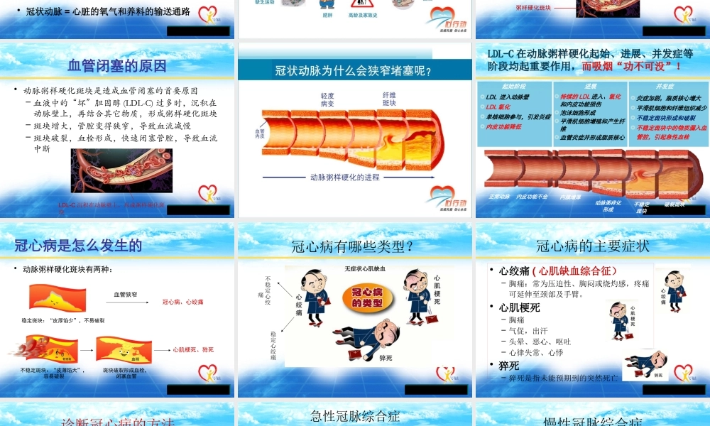 冠状动脉硬化性心脏病防治策略.pptx