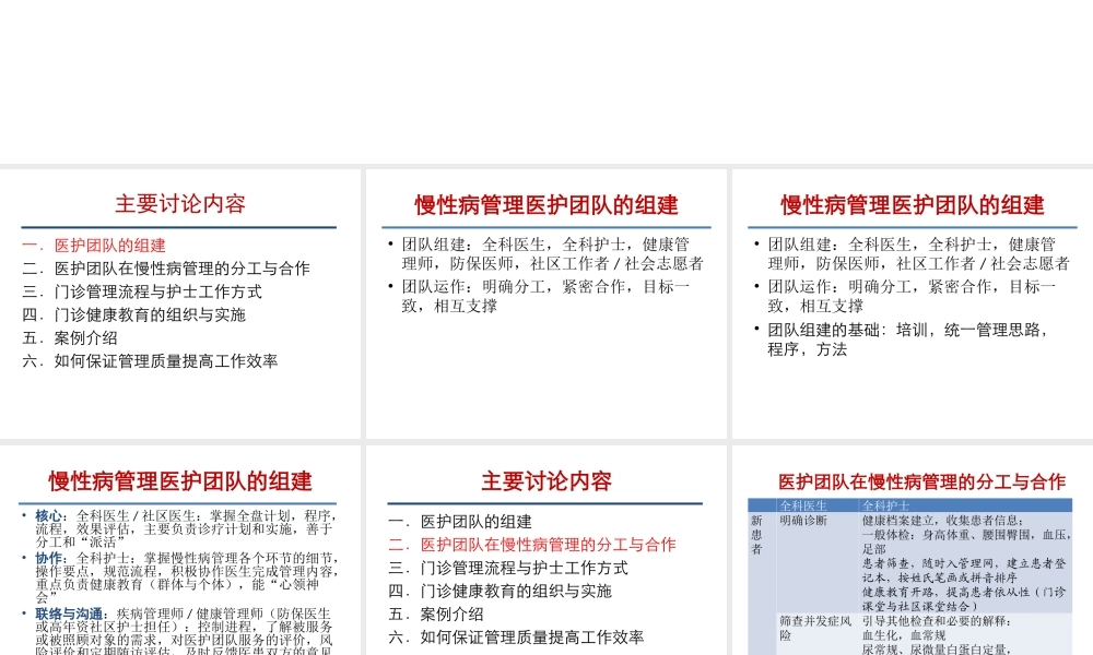 医护团队合作...ppt