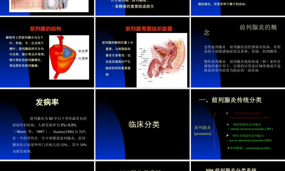 前列腺炎诊疗现状与进展.pptx