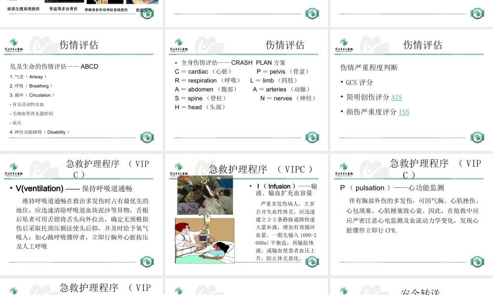 多发伤的急救.ppt