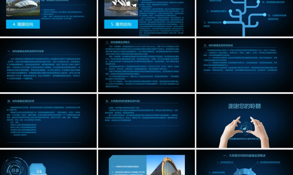 大跨度空间结构健康监测.ppt