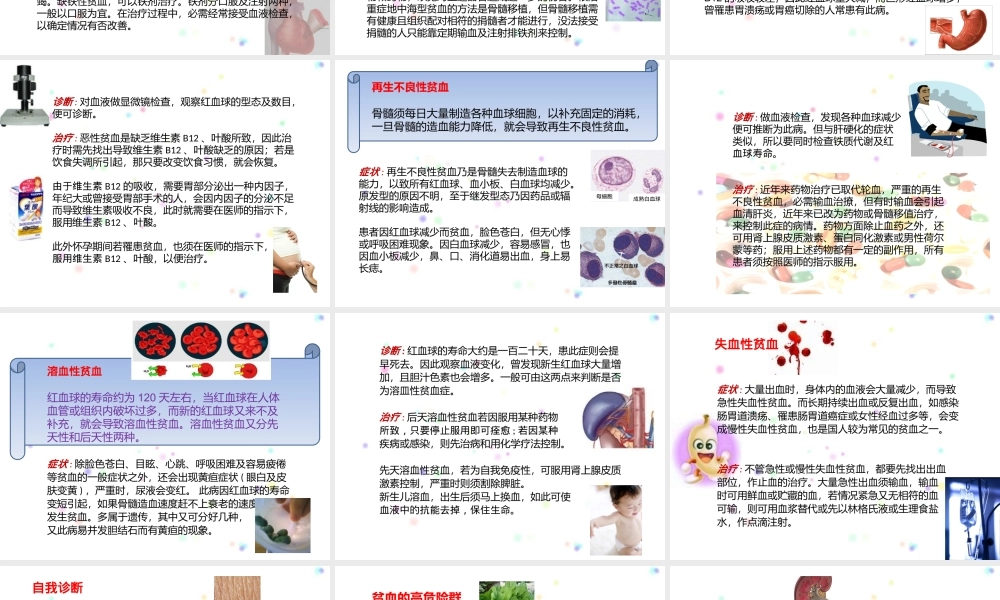 失血性贫血症状-PeacefulMind.ppt