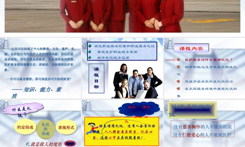 医院职业服务礼仪讲义.ppt