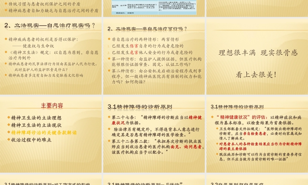 再读精神卫生法展闯.ppt