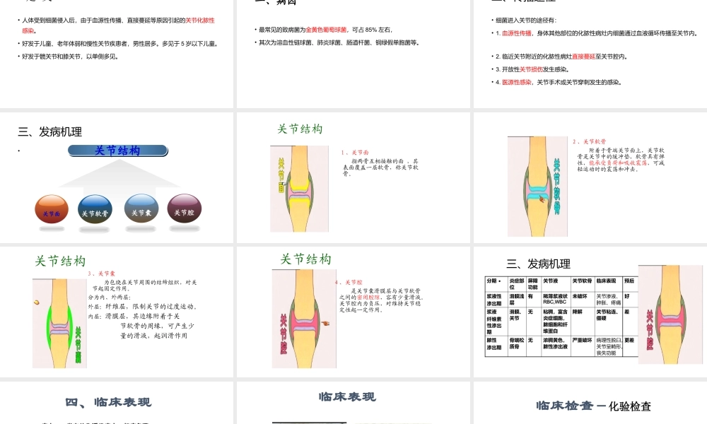 化脓性关节炎.pptx