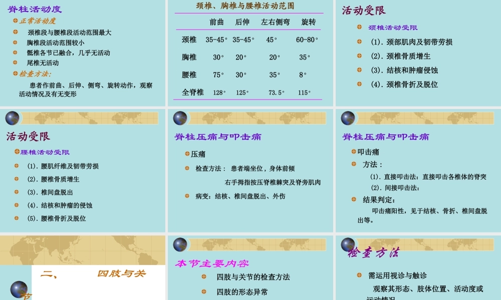 健康评估脊柱四肢.ppt