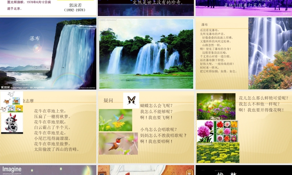 儿童诗集：蝴蝶豌豆花.pptx