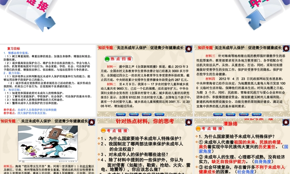 关注未成年人保护-促进青少年健康成长.ppt