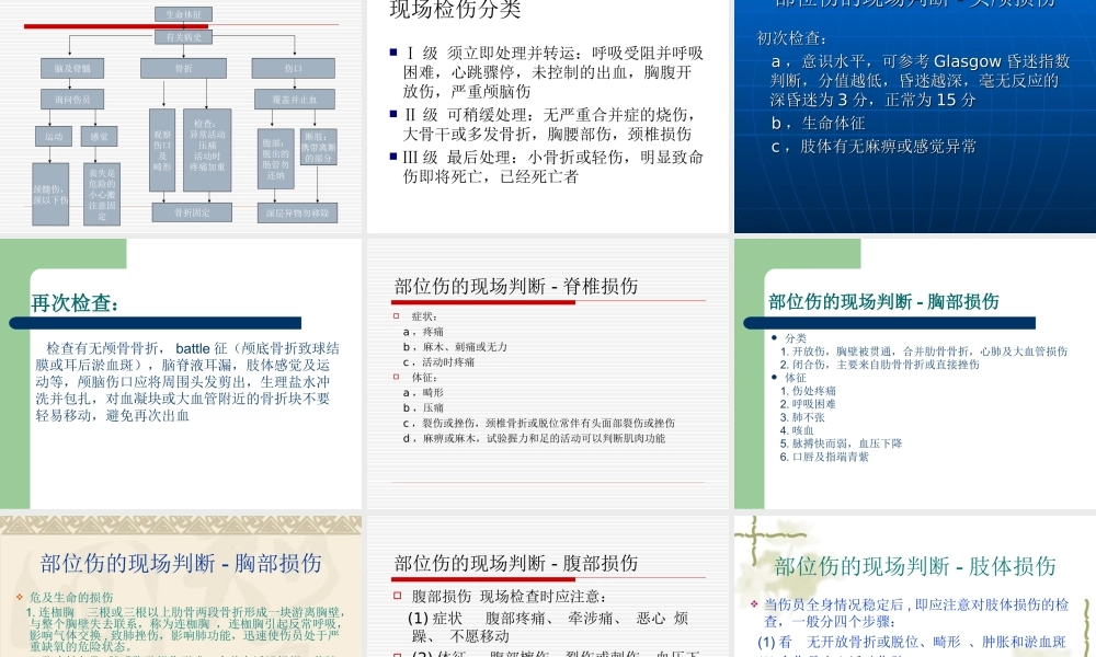 创伤急救基本原则.ppt
