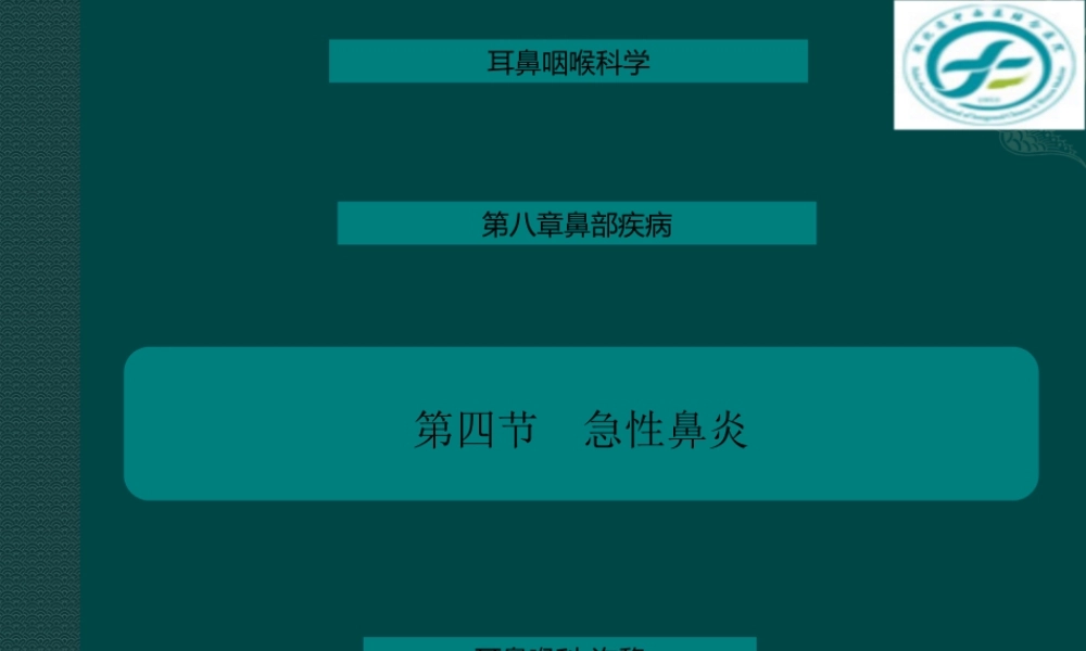 中西医结合耳鼻喉鼻炎.pptx