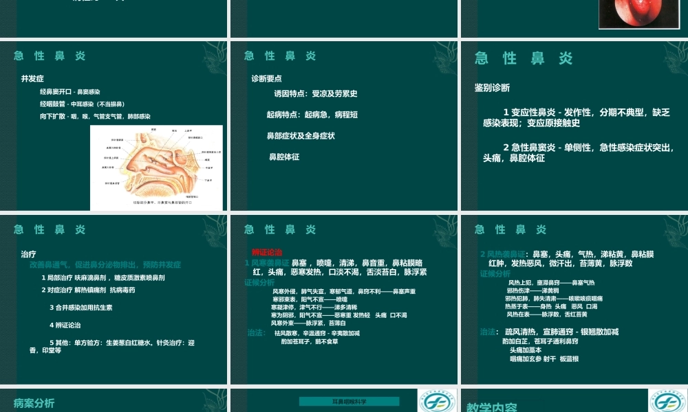 中西医结合耳鼻喉鼻炎.pptx