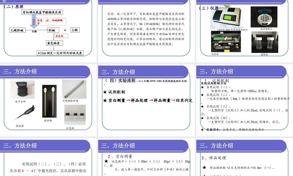 农药快速检测技术上传.ppt